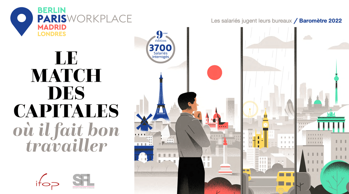 Etude Paris Workplace 2022 - Le match des capitales où il fait bon travailler